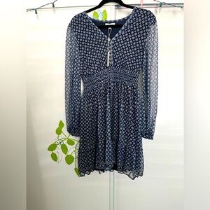 Max Studio long sleeve stretch dress